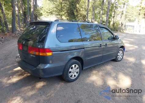 2003 Honda Odyssey Ex from USA, damaged, VIN 5FNRL18603B055230